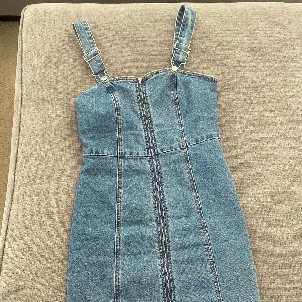 Denim Mini Dress